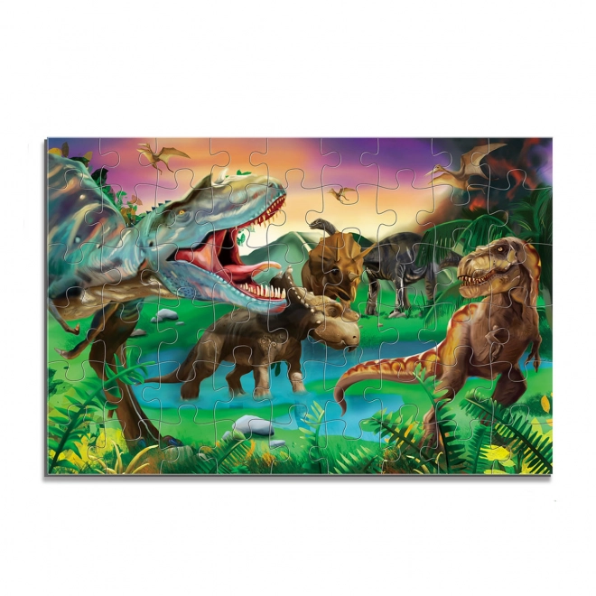 Maxi puzzle s dinosaurami