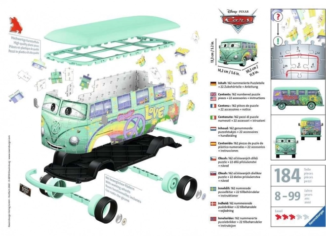 Ravensburger 3D Puzzle Autobus Cars: Fillmore