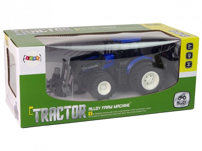 Traktor na diaľkové ovládanie s uchopovačom