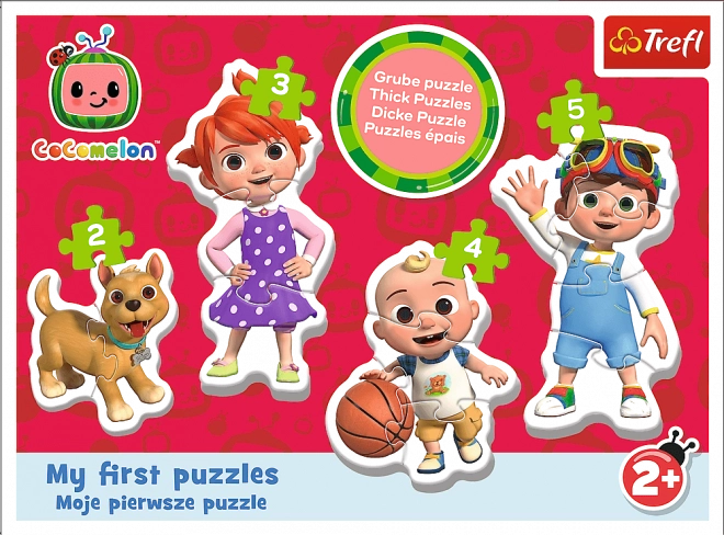 Baby puzzle Cocomelon 4v1