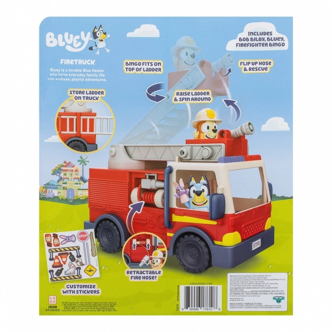 Sada figúrok Bluey Hasičské auto