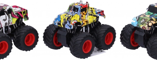 Terénne auto na zotrvačník 12 cm