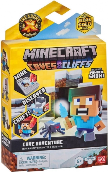 Minecraft Caves & Cliffs Prieskum jaskýň Treasure X