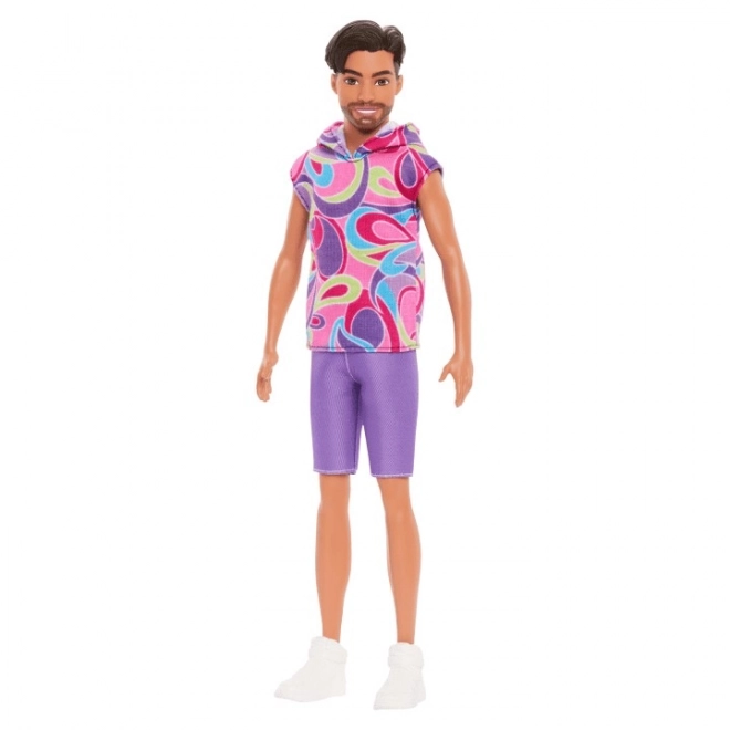 Barbie Model Ken – pestrofarebný obleček