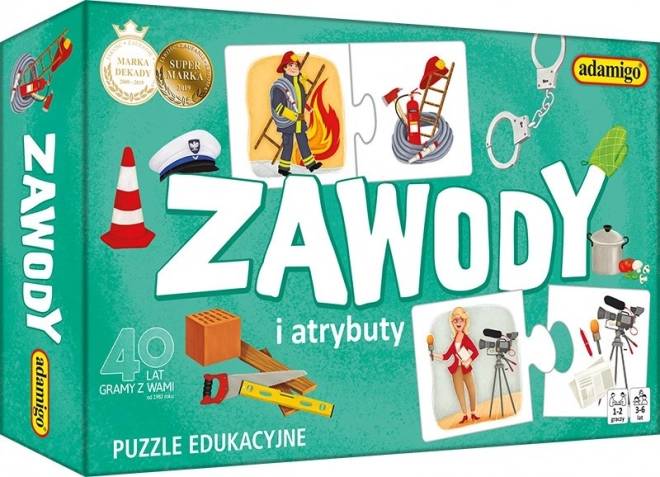 Puzzle Zawody a Atribúty