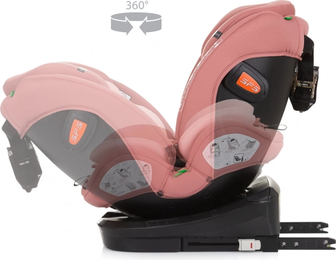 Chipolino autosedačka Volare i-Size 360 Flamingo