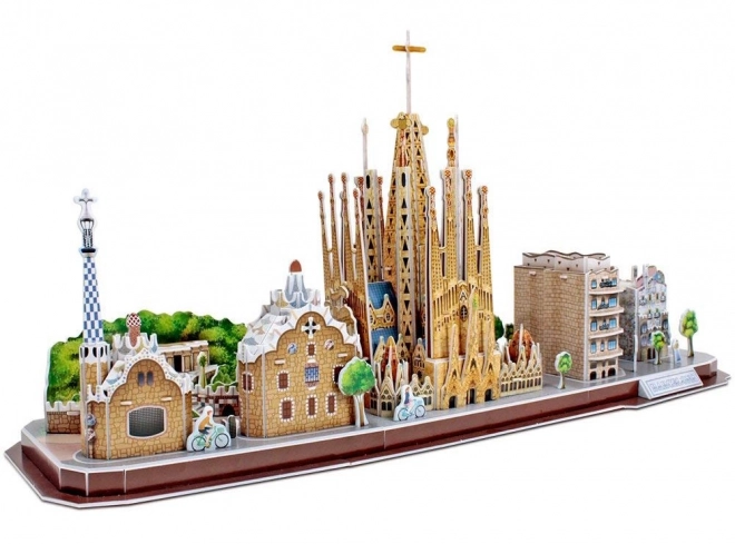 CubicFun: Puzzle 3D City Line Barcelona