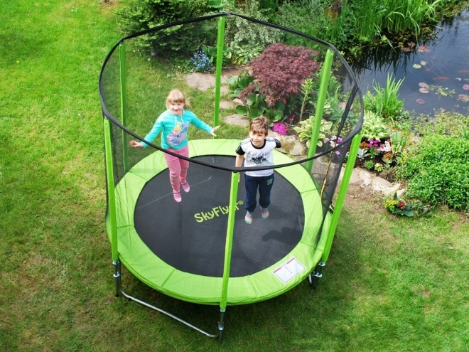 Trampolína Skyflyer Ring 2v1 180cm s rebríkom