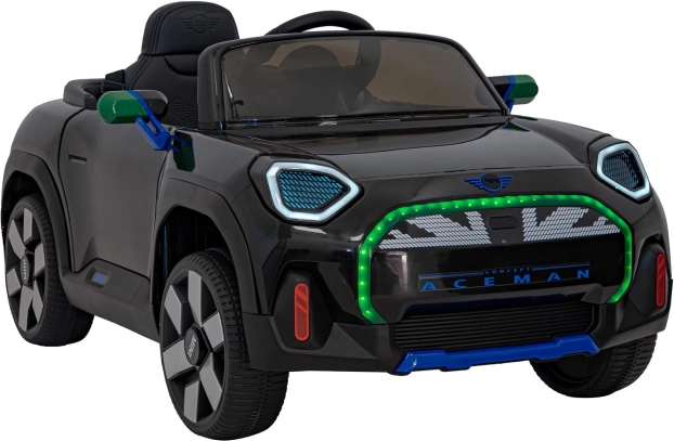 Detské elektrické autíčko Mini Concept Aceman – čierna