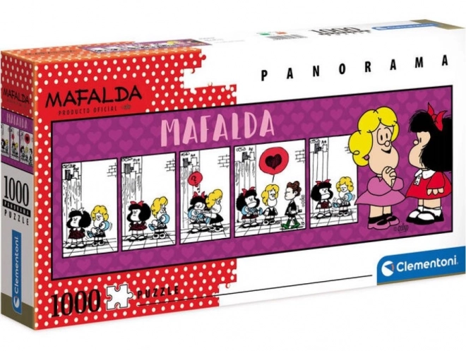 Panoramatické puzzle Mafalda 1000 dielikov