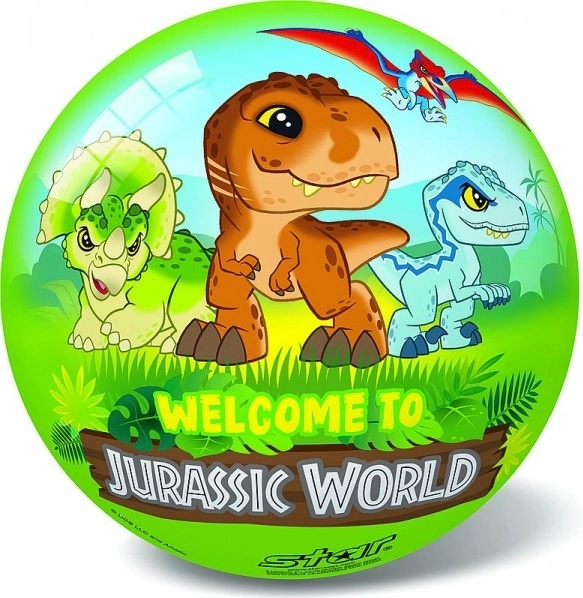 Lopta s dinosaurami 14 cm pre deti