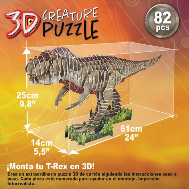 3D puzzle Educa T-Rex