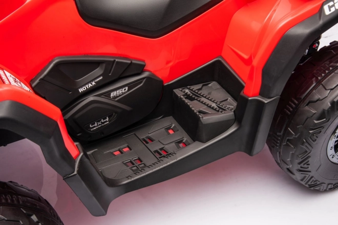 Elektrická detská štvorkolka Can-Am Outlander červená