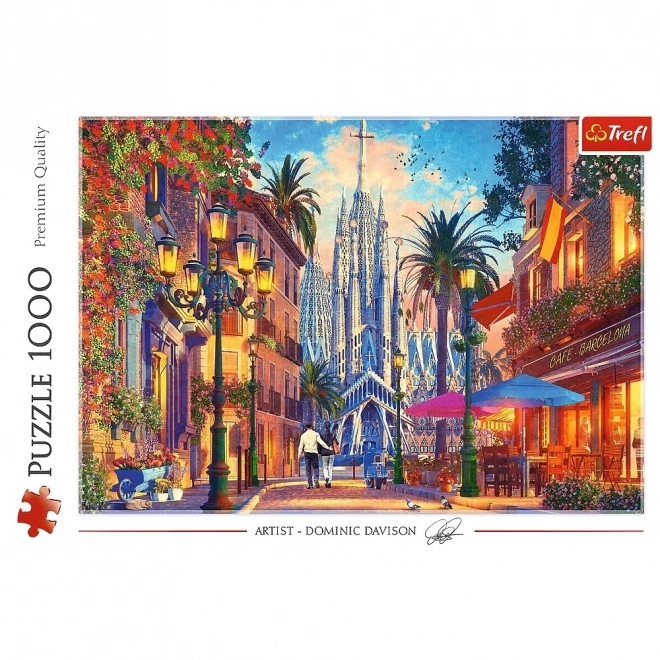 Puzzle Barcelona Hiszpania 1000 Ks