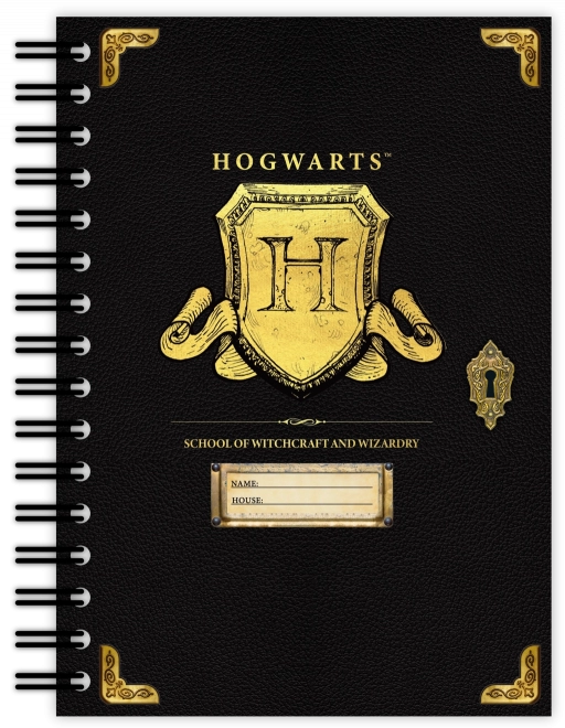 Blok A5 kroužkový Harry Potter - Bradavice