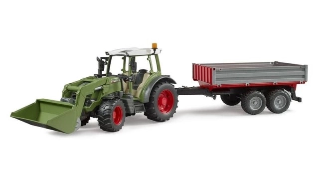 Farmár - Traktor Fendt Vario 211 s vlekom a nakladačom