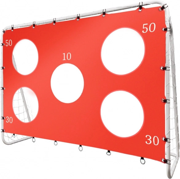 Detská futbalová bránka s presnosťnou sieťou 2v1 215 x 153 x 76 cm