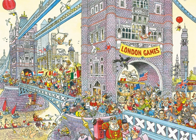 JUMBO puzzle WASGIJ Mystery 8: Posledná prekážka 1000 dielikov