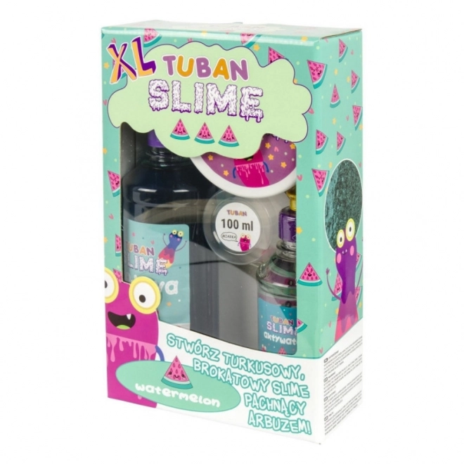 Masa plastyczna Zestav Super Slime - Arbuz XL