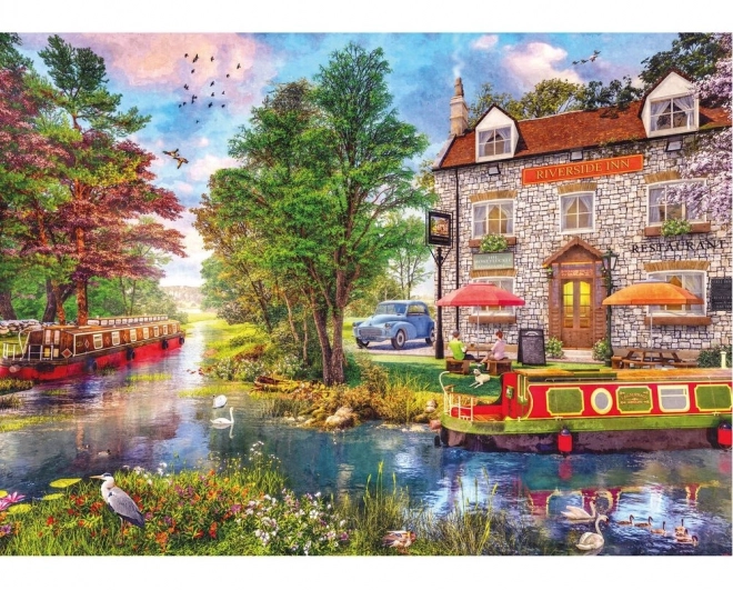 Puzzle Hotel Riverside Inn 1000 kúskov