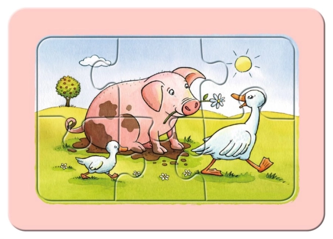 Ravensburger Moje prvé puzzle Zvierací kamaráti