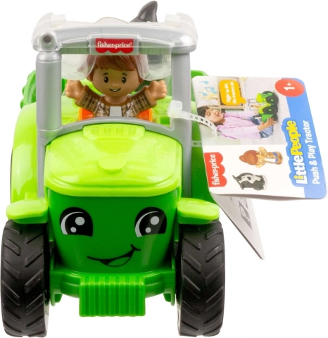 Interaktívny hudobný traktor LITTLE PEOPLE s figúrkami