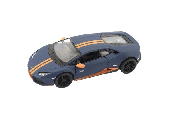 Kovový model auta Lamborghini Huracan 12 cm na spätné natiahnutie
