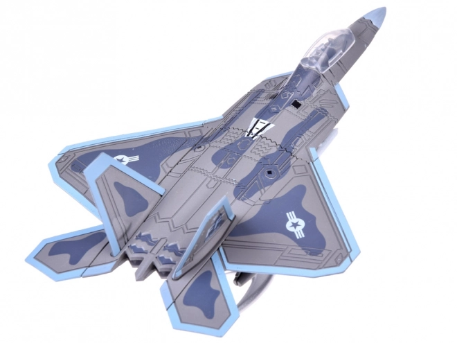 Stavebnica model lietadla F-22 1:100