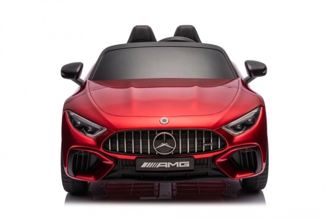 Mercedes AMG SL63 červeno lakované auto na baterky