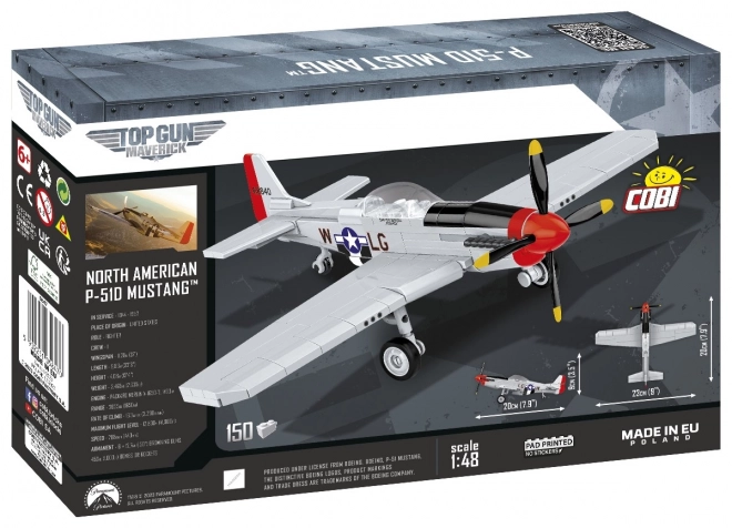 Kocky Top Gun P-51D Mustang 150 Kociek