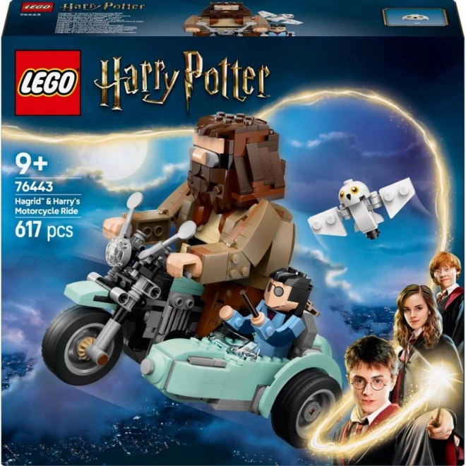 Lego Harry Potter Motorkové dobrodružstvo Hagrida a Harryho