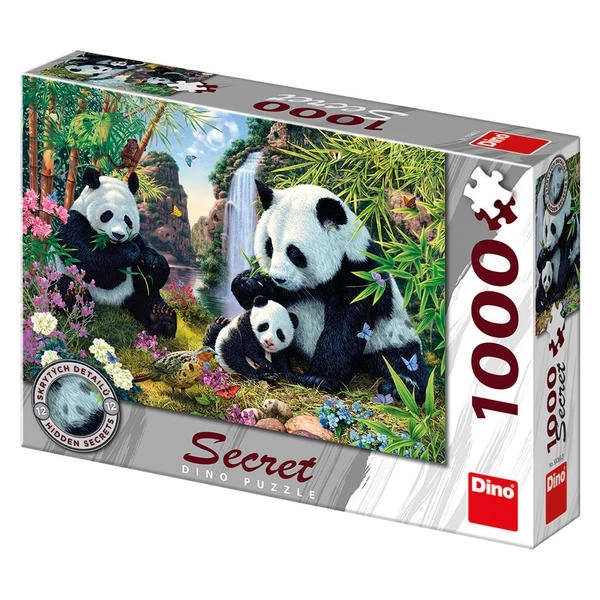 Puzzle PANDY 1000 tajná kolekcia