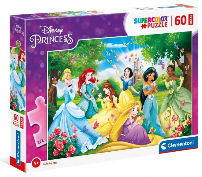 Clementoni Puzzle Disney Princezné Maxi 60 dielikov