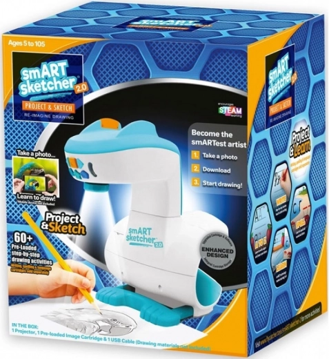 Projektor Smart Sketcher 2.0 na detské kreslenie a učenie