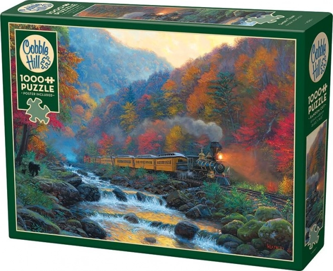 Cobble Hill puzzle Parný vlak 1000 dielikov