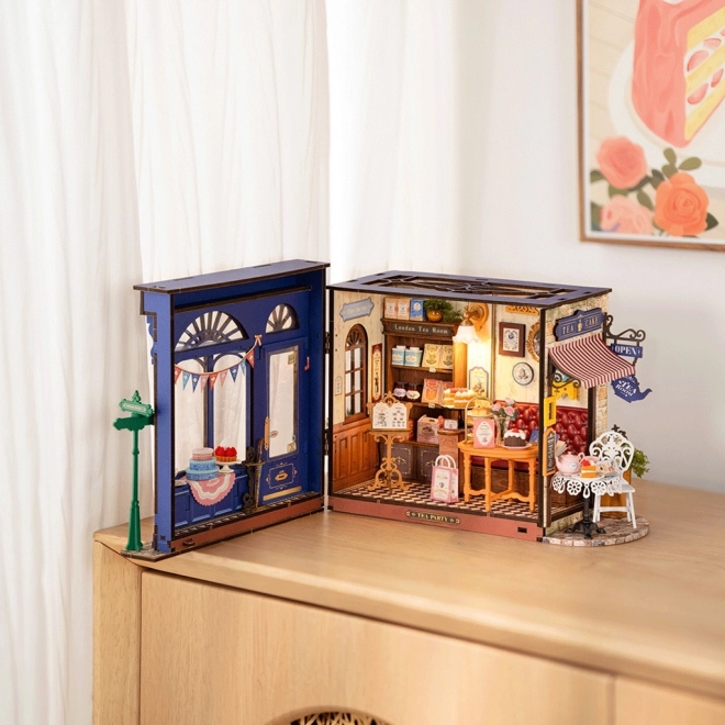 Miniatúrny domček Čajovňa pre chvíle pohody
