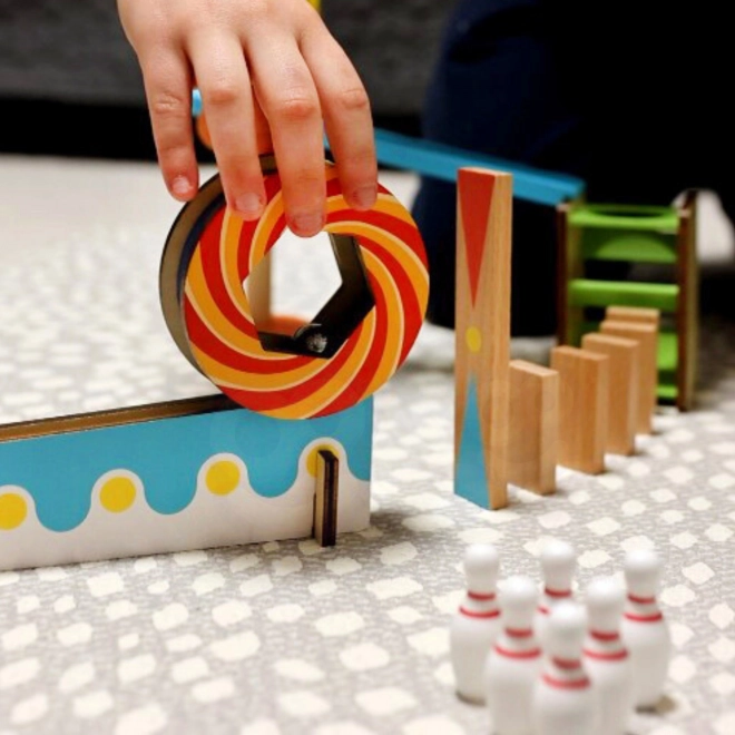 Drevené domino kocky Tooky Toy