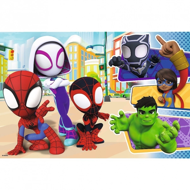 Trefl puzzle maxi 24 Spidey a priatelia