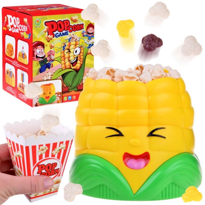 Zručnostná hra Zlapať popcorn do pohárika