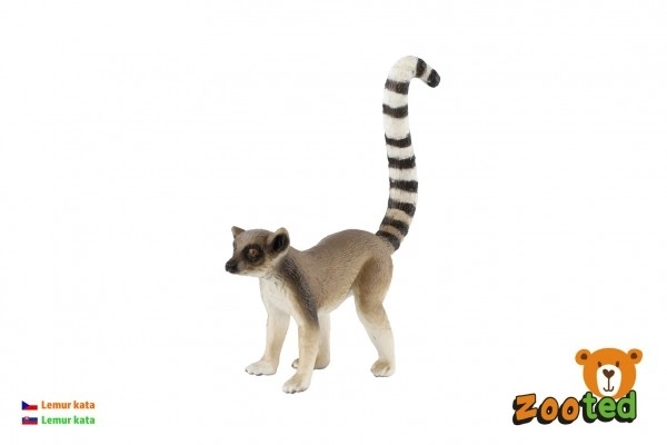 Lemur Kata z plastu 7cm v sáčku