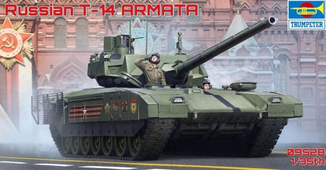 Plastikový model Ruskej T-14 Armata MBT