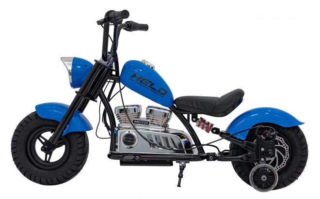 Motocykl Chopper Warrior Modrá