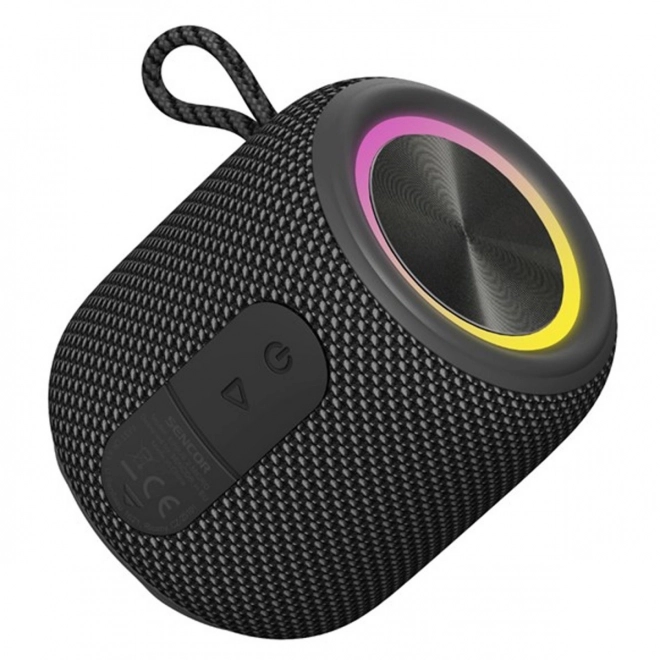 Bluetooth reproduktor Sencor Sirius 2 Micro čierny 5W s LED a TWS