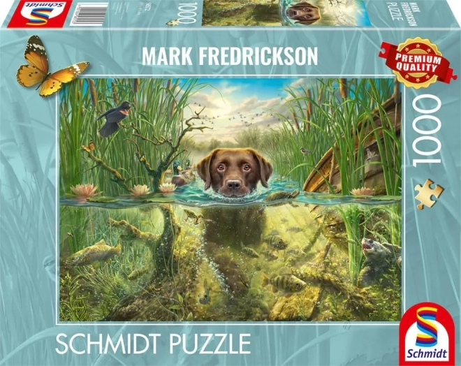 Puzzle čokoládový labrador 1000 dielikov