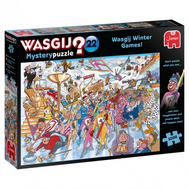 Jumbo Puzzle Wasgij Mystery 22: Zimné Wasgij hry