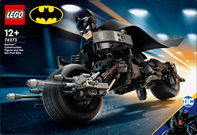 Skladaná figúrka: Batman a motorka Bat-Pod