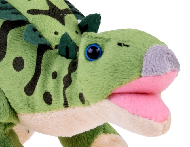 Plyšový dinosaurus stegosaurus zelený 30 cm