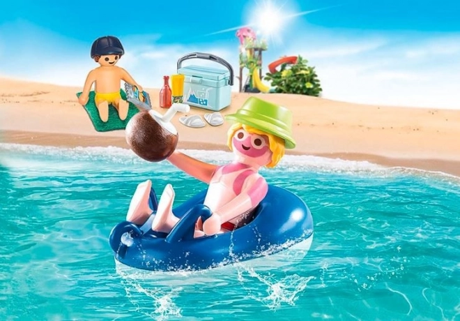 Playmobil Family Fun Dovolenkár s plavacím kruhom