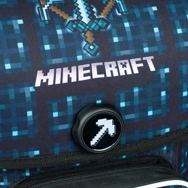 Školská aktovka Ergo Minecraft Blue Axe