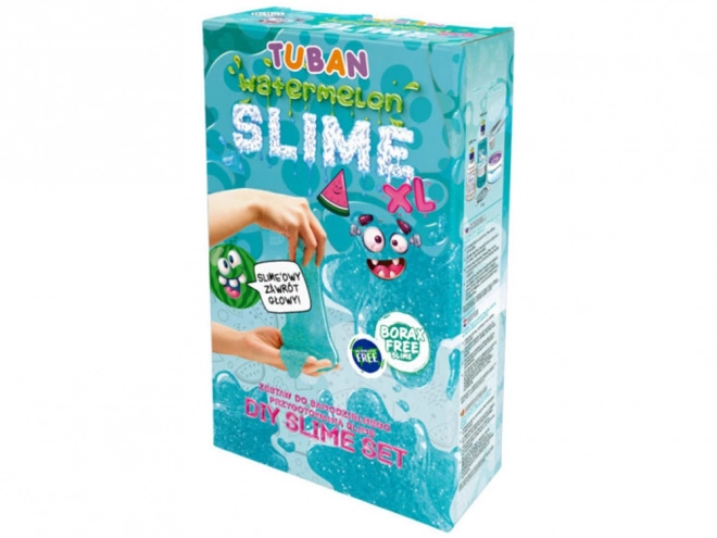 Masa plastyczna Zestav Super Slime - Arbuz XL